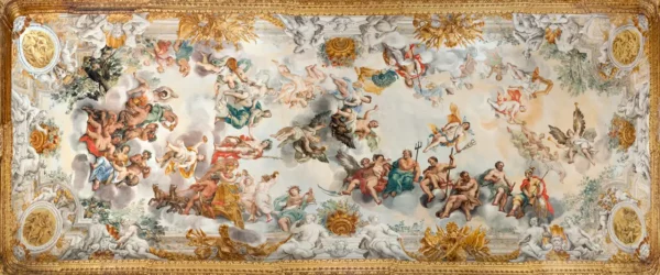 Affresco Galleria dell'Eneide - Palazzo Buonaccorsi - Macerata Musei