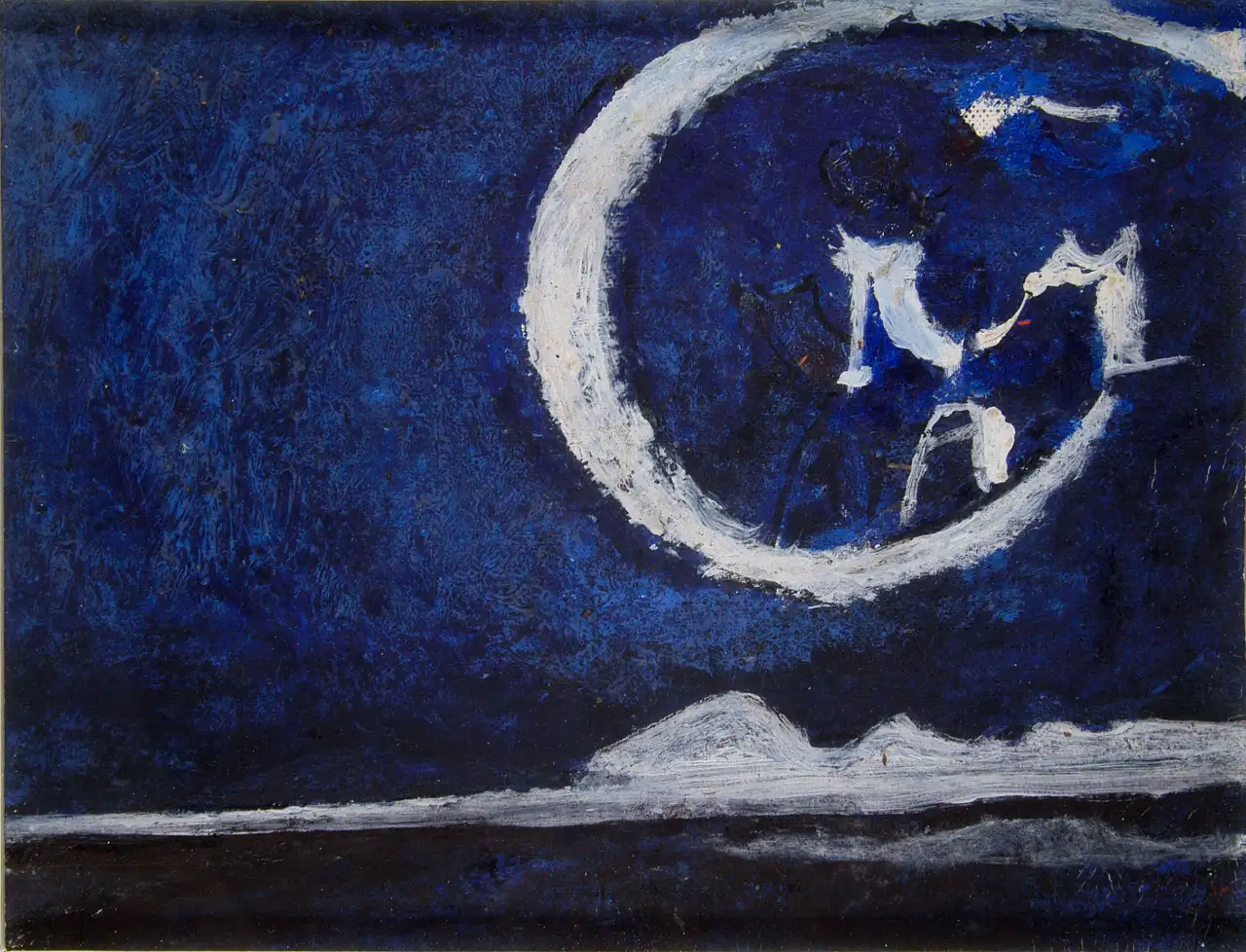 Luna che si specchia - Osvaldo Licini - Musei Macerata