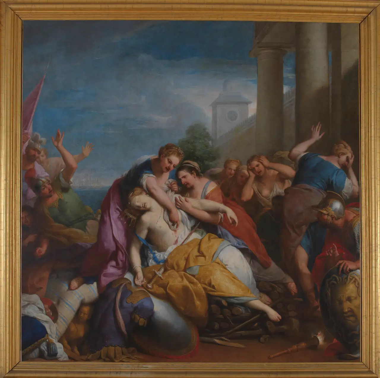 Morte di Didone - Gregorio Lazzarini - Musei Macerata