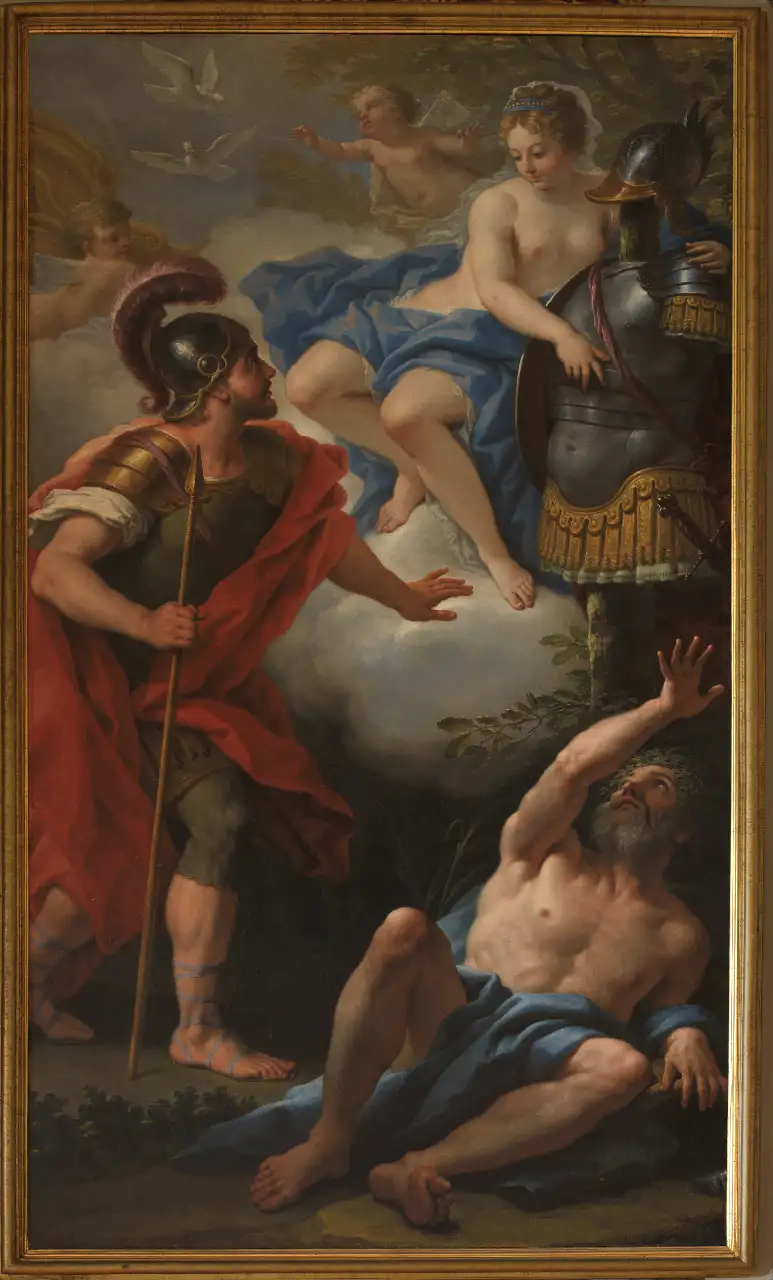 Venere offre le armi ad Enea - Paolo de Matteis - Musei Macerata