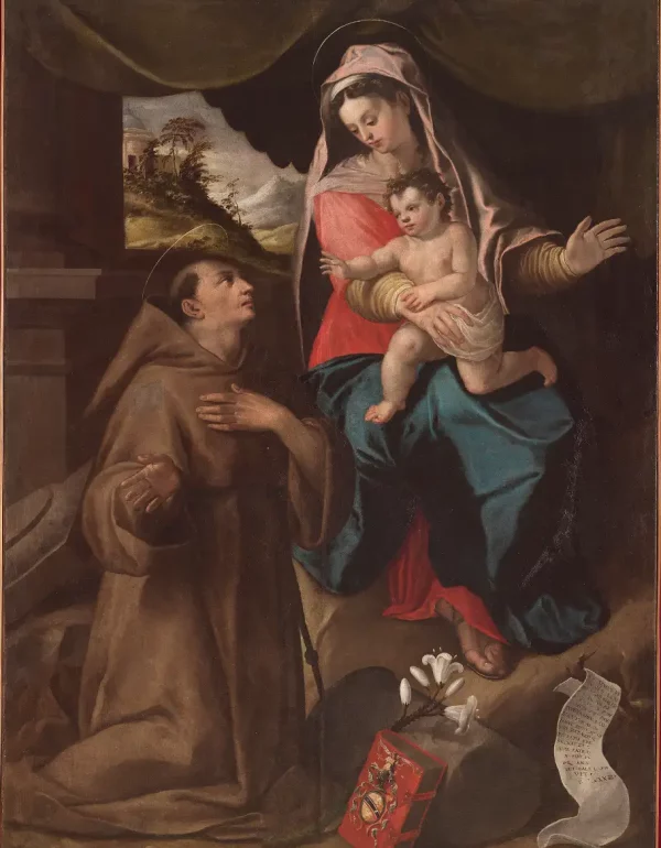 Madonna con Bambino e Sant'Antonio da Padova - Musei Macerata