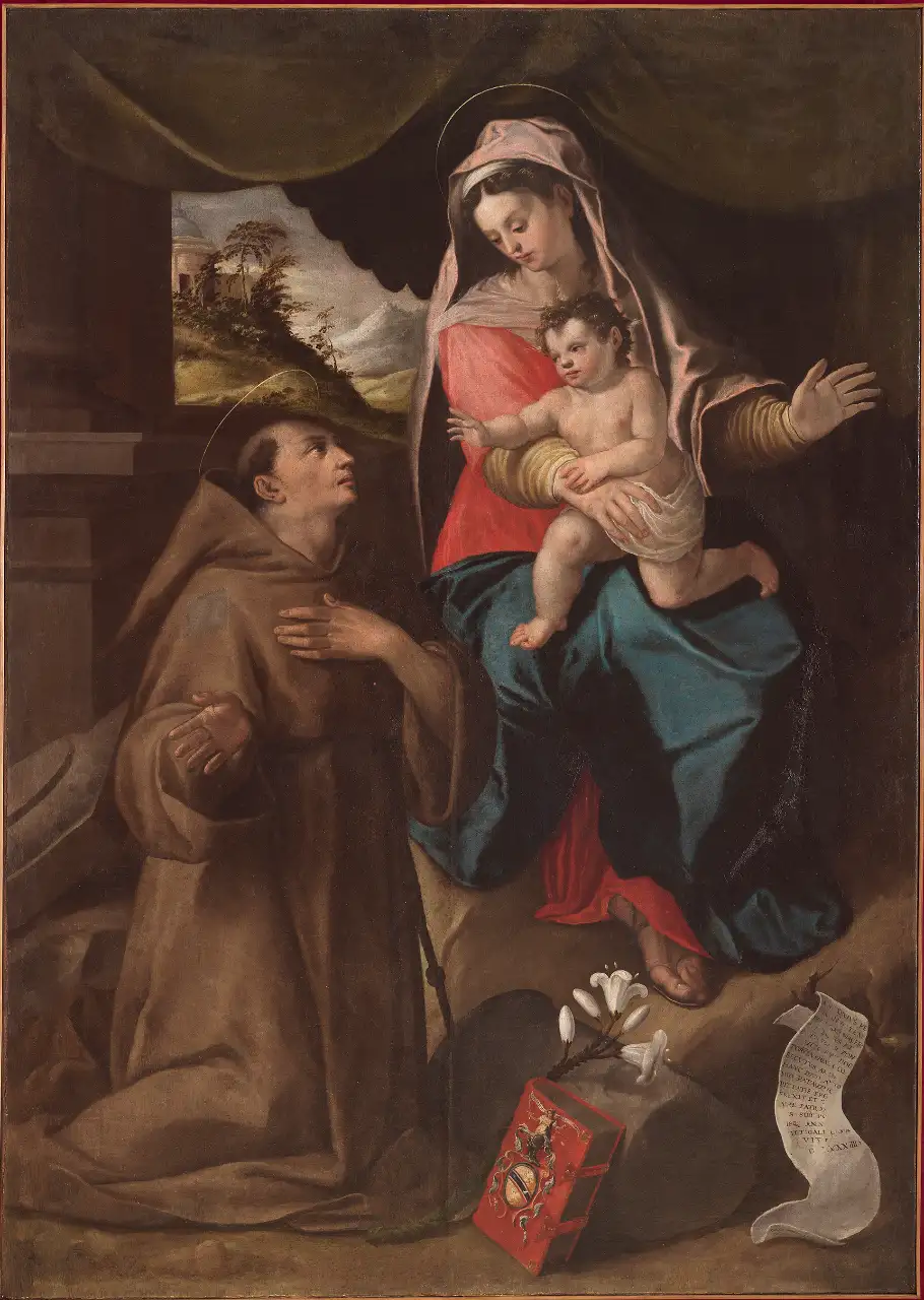 Madonna con Bambino e Sant'Antonio da Padova - Musei Macerata