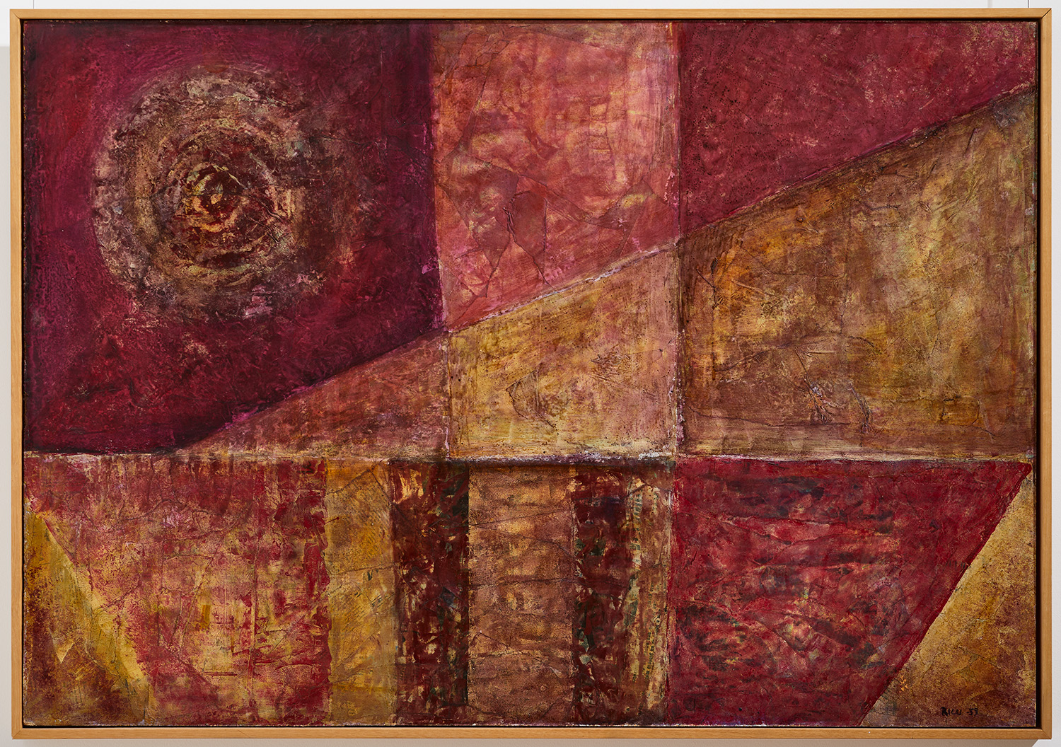 Astrazione Rossa N.1023 di Nino Ricci - Musei Macerata