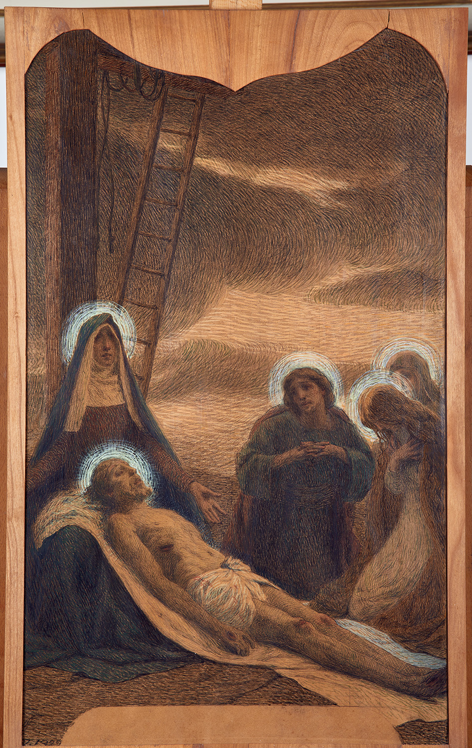 Cristo deposto dalla croce di Biagio Biagetti - Musei Macerata