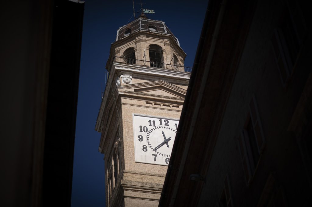 La torre civica con orologio - Musei Macerata