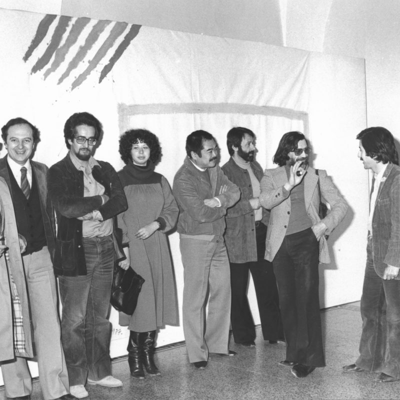 Elverio Maurizi,Gabor Bonifazi, moglie G.Bonigazi, Hsiao Chin, Giorgio Rapanelli, Guido Bruzzesi - Musei Macerata