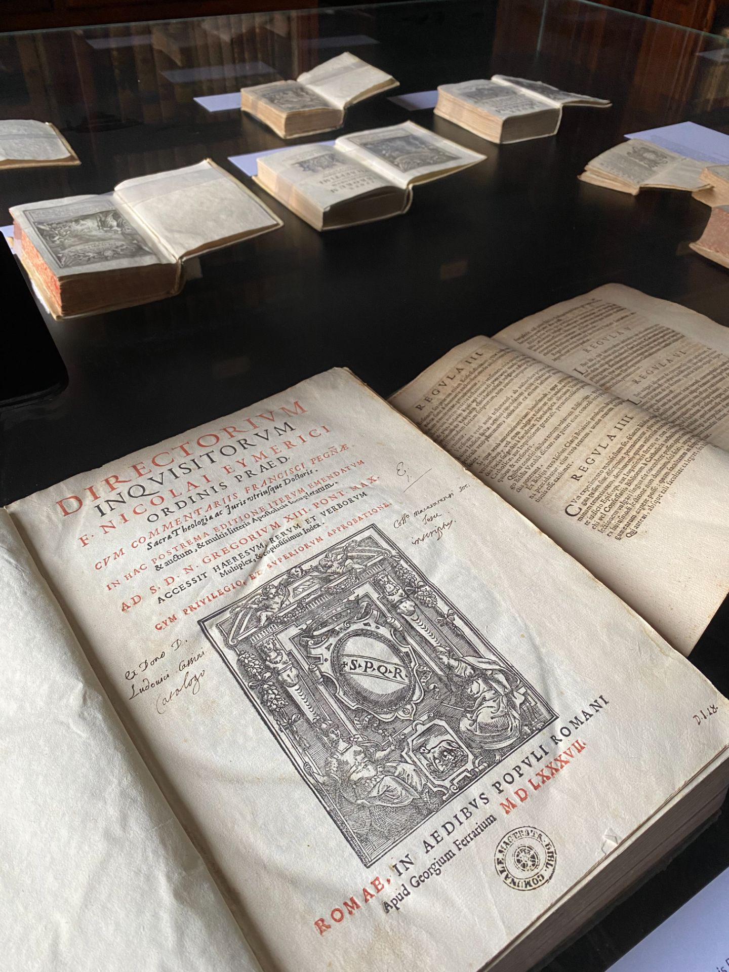 Libro Directorium Inquisitorium - Musei Macerata