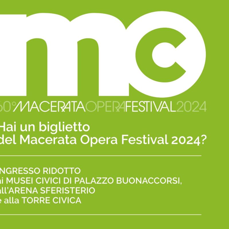 Copertina Macerata Opera Festival 2024 - Musei Macerata