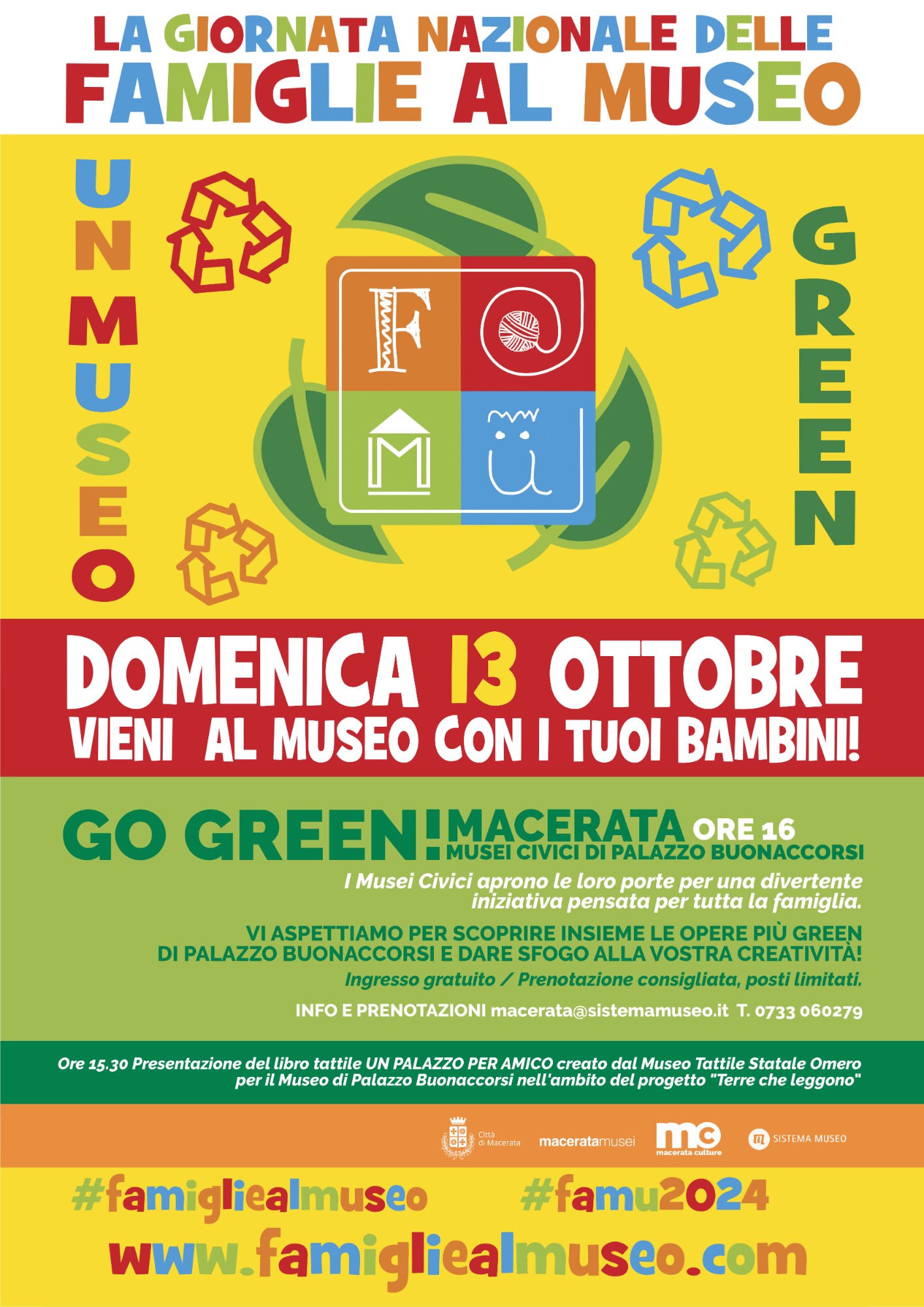 Locandina evento FAMU 2024 - Musei Macerata